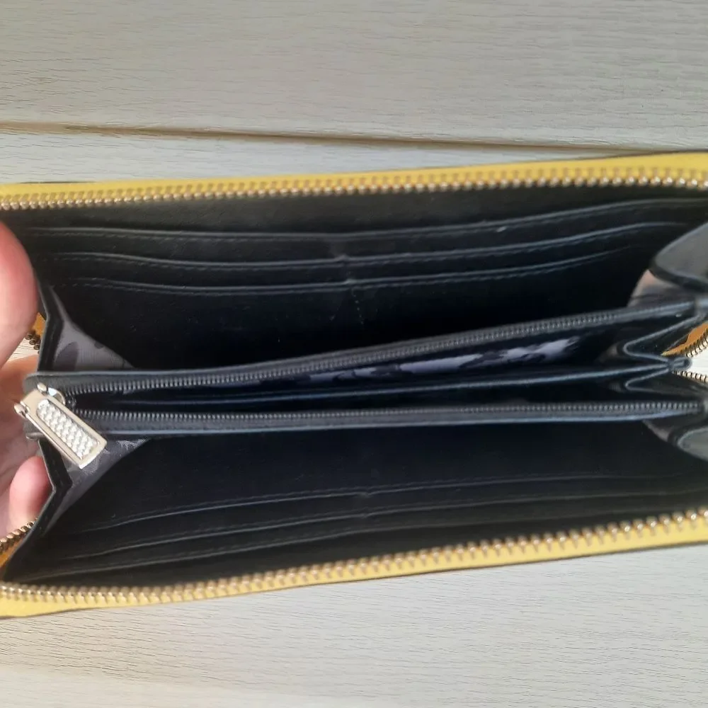 Rebecca Minkoff Zip Wallet Marigold Yellow Designer